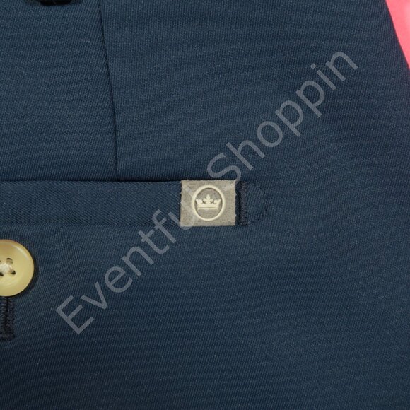 Peter Millar Pants Mens 33 Blue Performance Golf Chinos - Picture 4 of 8